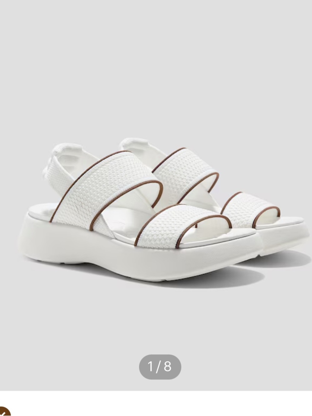 Round-Toe Walker Sandals (Kamber)